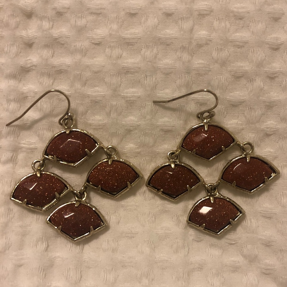 Kendra Scott 4 drop earrings